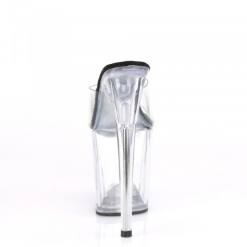 Pleaser FLAMINGO-801 Clr-Blk/Clr