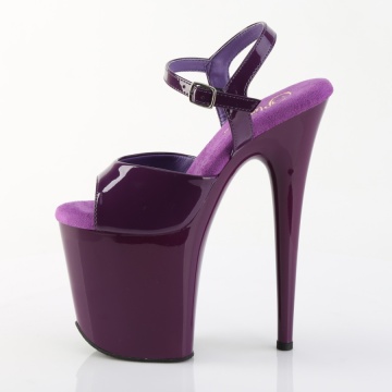 Pleaser FLAMINGO-809 Purple Pat/Purple