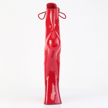 Pleaser FORBIDDEN-1020 Red Pat/Red