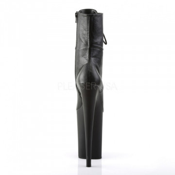 Pleaser INFINITY-1020 Blk Faux Leather/Blk Matte