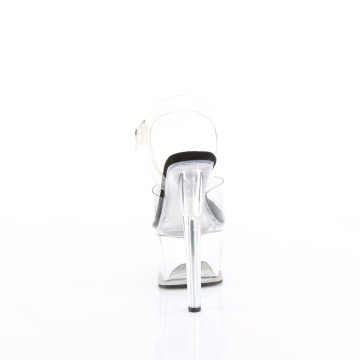 Pleaser PASSION-708 Clr-Blk/Clr
