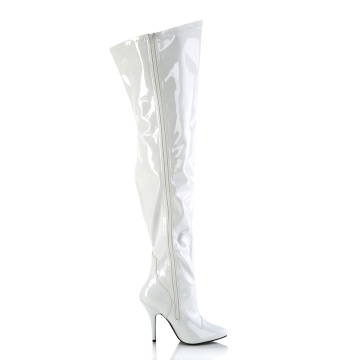Pleaser SEDUCE-3000WC Wht Str Pat