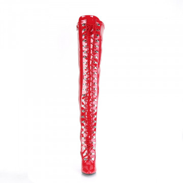 Pleaser SEDUCE-3024 Red Pat