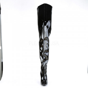 Pleaser SEDUCE-4010 Blk Pat