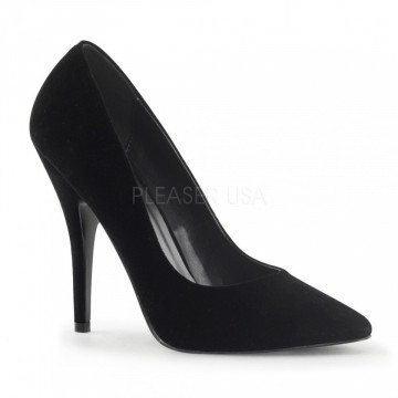 Pleaser SEDUCE-420 Blk Velvet