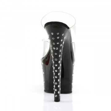 Pleaser STARDUST-702 Clr/Blk