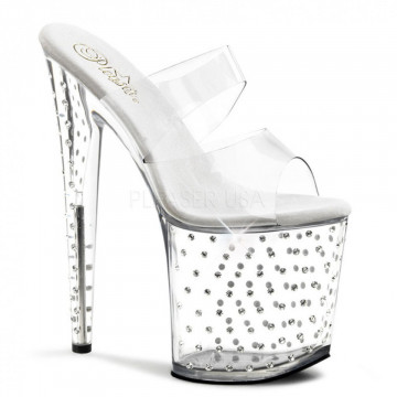 Pleaser STARDUST-802 Clr/Clr