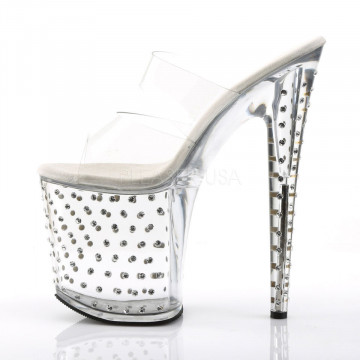 Pleaser STARDUST-802 Clr/Clr