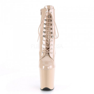 Stivaletto Pleaser FLAMINGO-1020 Nude Pat/Nude Subito 41eu 11us