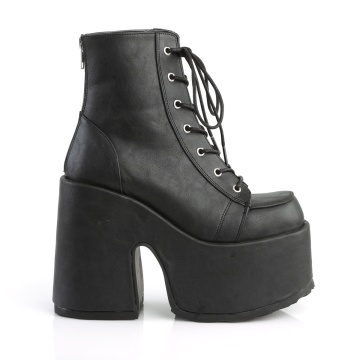 Demonia Cult CAMEL-203 Blk Vegan Leather