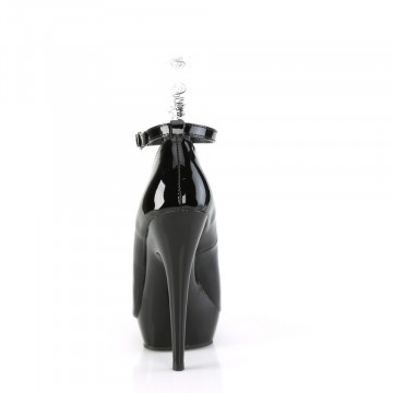 Fabulicious SULTRY-686 Blk Pat/Blk