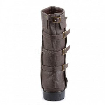 Funtasma GOTHAM-105 Brown Distressed Pu