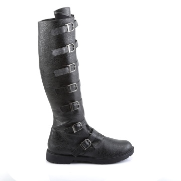 Funtasma GOTHAM-110 Blk Distressed Pu