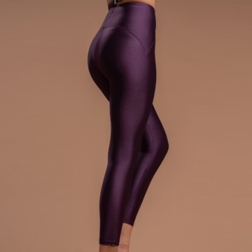 Maroon leggings donna active sport