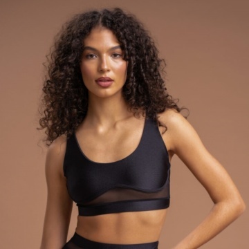 GIGI ACTIVE TOP BLACK