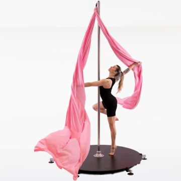 LUPIT Tessuto Lupit Aerial silk for stage, Stage rosa 7metri