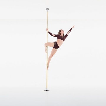 PALO LUPIT POLE rimovibile su misura palo G4, Gold Brass pezzo unico