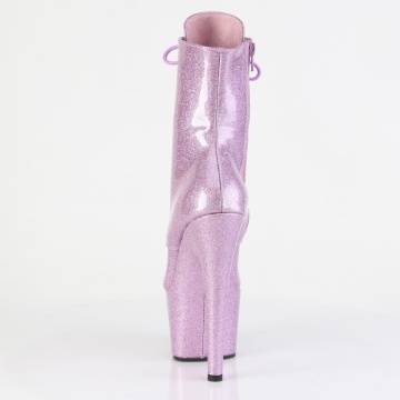 Stivaletti Pleaser ADORE-1020GP Lilac Glitter Pat/M