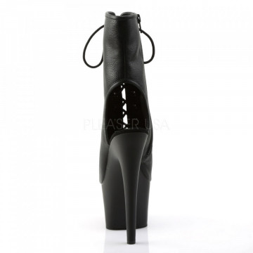 Pleaser ADORE-1016 Blk Faux Leather/Blk Matte