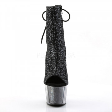 Pleaser ADORE-1018G Blk Glitter/Blk Glitter