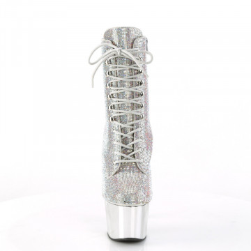 Pleaser ADORE-1020CHRS Slv Multi RS/Slv Chrome
