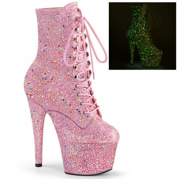 Pleaser ADORE-1020GDLG Pink Multi Glitter/Pink Multi Glitter