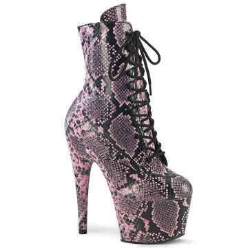 Pleaser ADORE-1020SPWR B. Pink Snake Print/B. Pink Snake Print