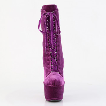 Pleaser ADORE-1045VEL Purple Velvet/Purple Velvet