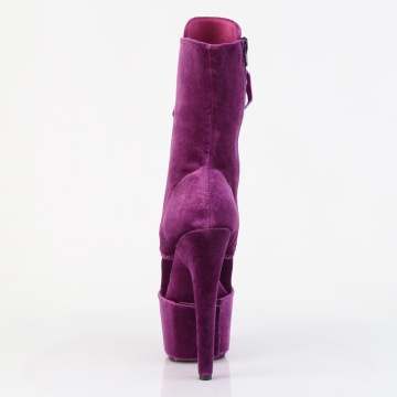 Pleaser ADORE-1045VEL Purple Velvet/Purple Velvet