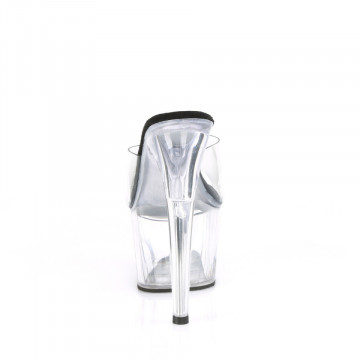 Pleaser ADORE-701 Clr-Blk/Clr