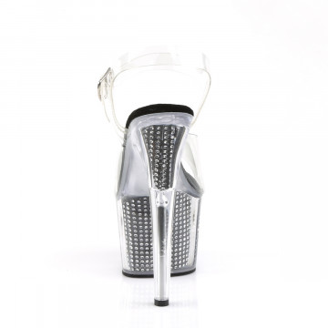 Pleaser ADORE-708SRS Clr/Blk SRS