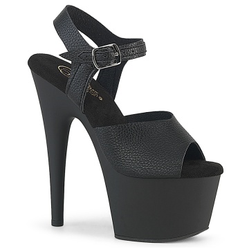 Pleaser ADORE-708UL Blk Faux Leather/Blk Matte - Img 1