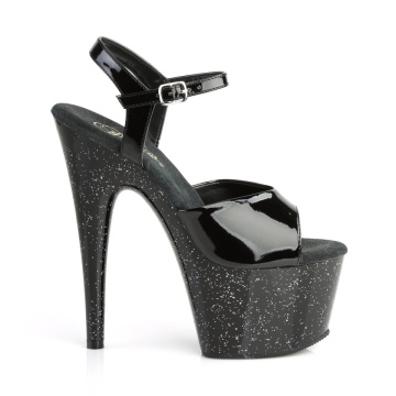 Pleaser ADORE-709MG Blk Pat/Blk 11us 41eu