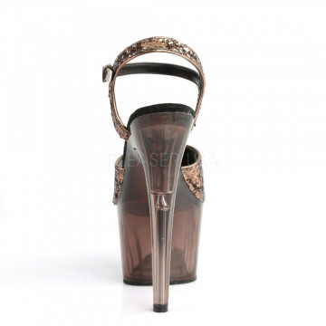 Pleaser ADORE-710GT Bronze Glitter/Bronze Tinted