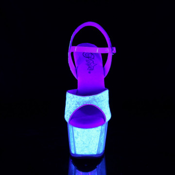 Pleaser ADORE-710UVG Neon Opal Glitter/Neon Opal Glitter