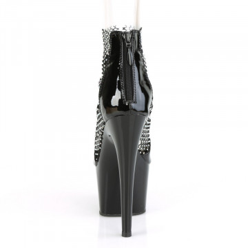 Pleaser ADORE-765RM Blk Pat-RS Mesh/Blk