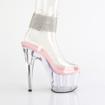 Pleaser ADORE-791-2RS Clr-B. Pink/Clr