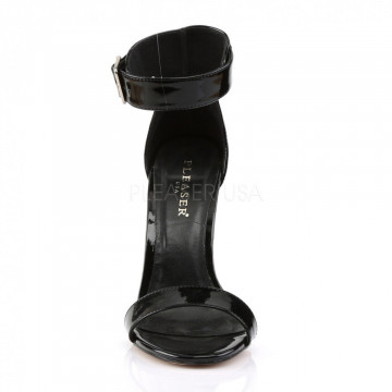 Pleaser AMUSE-10 Blk Pat
