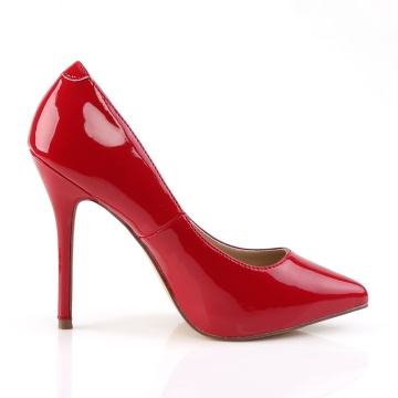 Pleaser AMUSE-20 Red Pat