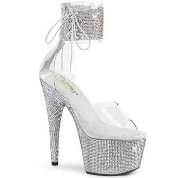 Pleaser BEJEWELED-724RS Clr/Slv RS