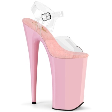 Pleaser BEYOND-008 Clr/B. Pink