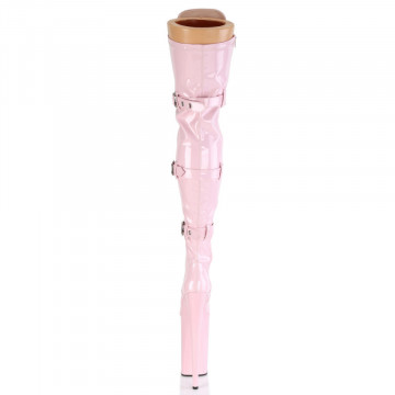 Pleaser BEYOND-3028 B. Pink Stretch Pat/B. Pink