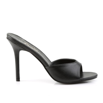 Pleaser CLASSIQUE-01 Blk Kid Pu