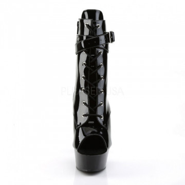 Pleaser DELIGHT-1033 Blk Pat/Blk