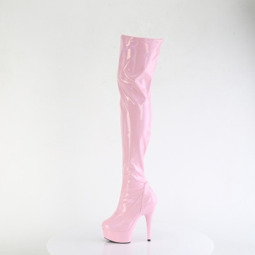 Pleaser DELIGHT-3000HWR B. Pink Hologram Pat/M