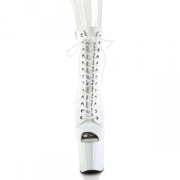 Pleaser ENCHANT-1041 Wht Pat/Wht