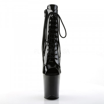 Pleaser FLAMINGO-1021 Blk Pat/Blk
