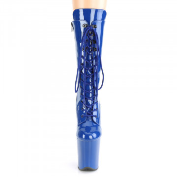 Pleaser FLAMINGO-1050 Royal Blue Pat/Royal Blue