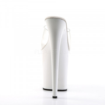 Pleaser FLAMINGO-801 Clr/Wht