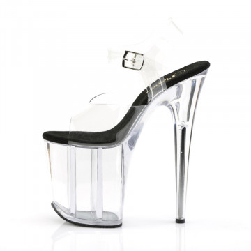 Pleaser FLAMINGO-808 Clr-Blk/Clr